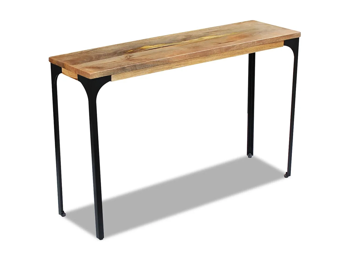 Tavolo Consolle in Legno di Mango 120x35x76 cm