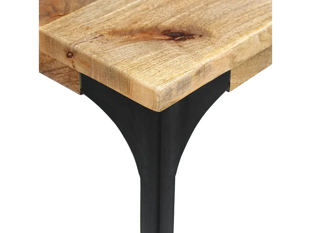Tavolo Consolle in Legno di Mango 120x35x76 cm