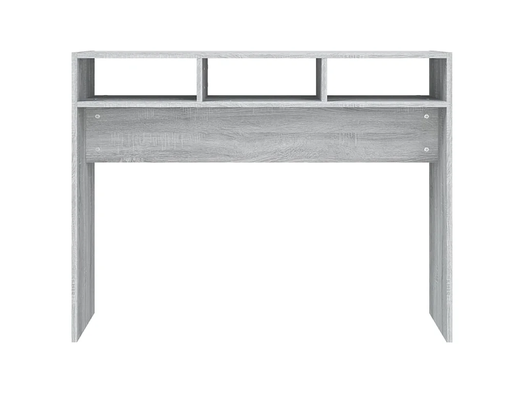 Table console Sonoma gris 105x30x80 cm Bois d'ingénierie