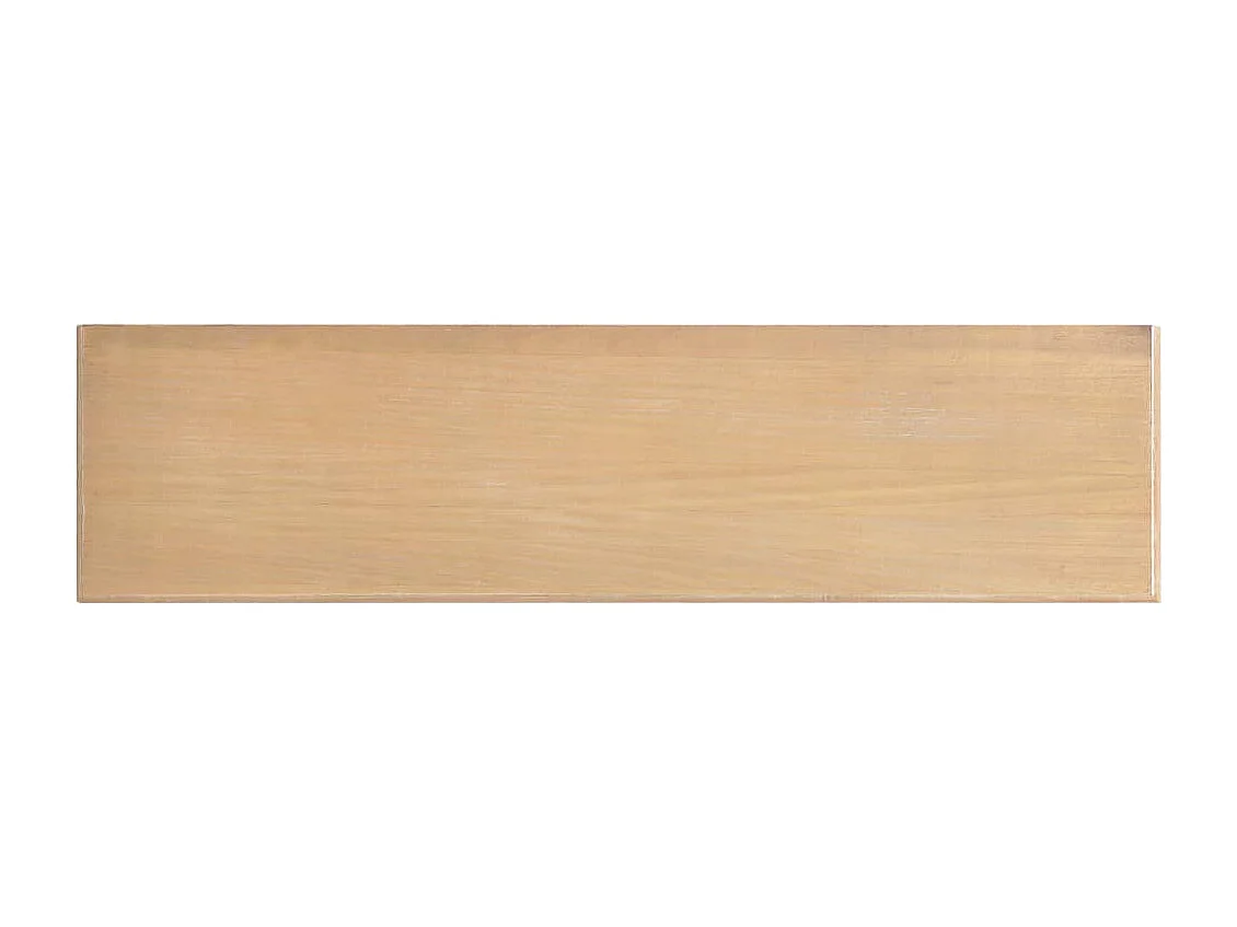 Table console Gris 120x30x76 cm MDF