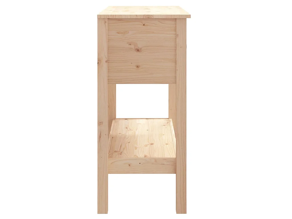 Table console 75x35x75 cm Bois massif de pin