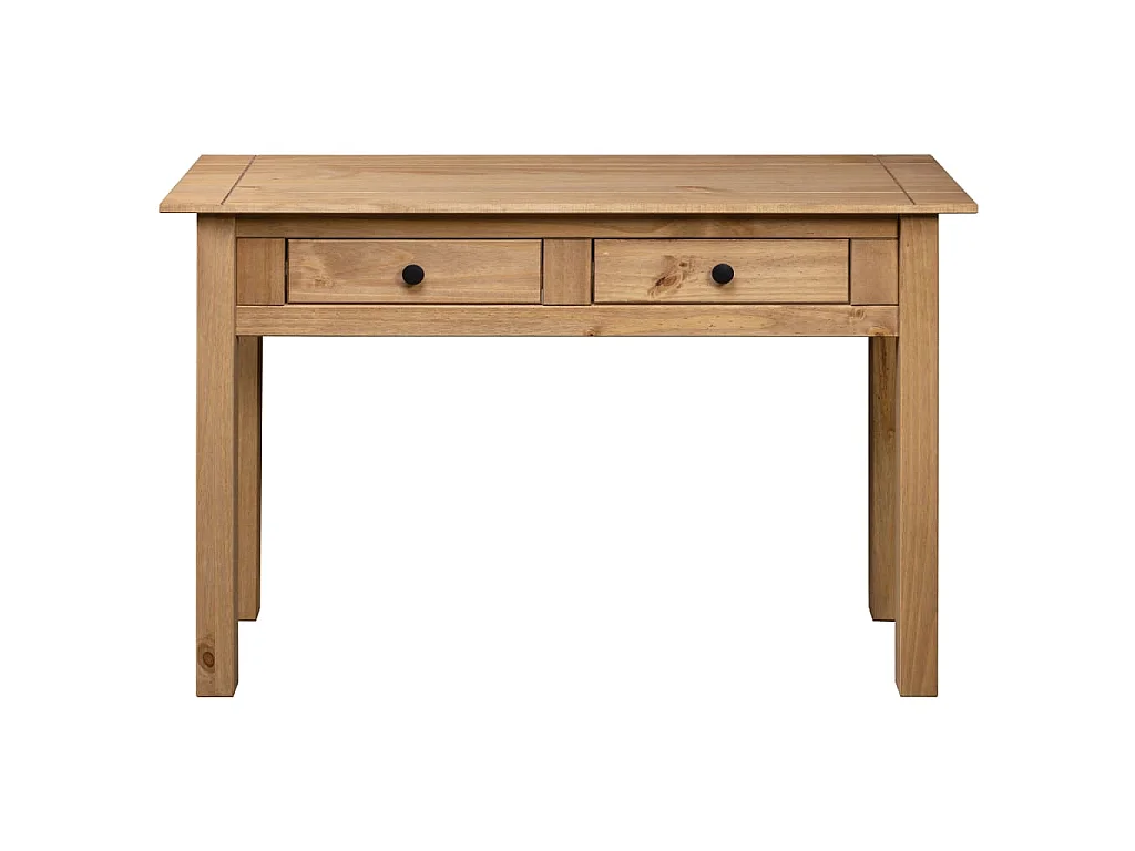 Tavolo Consolle 110x40x72 cm Legno Massello Pino Panama Range