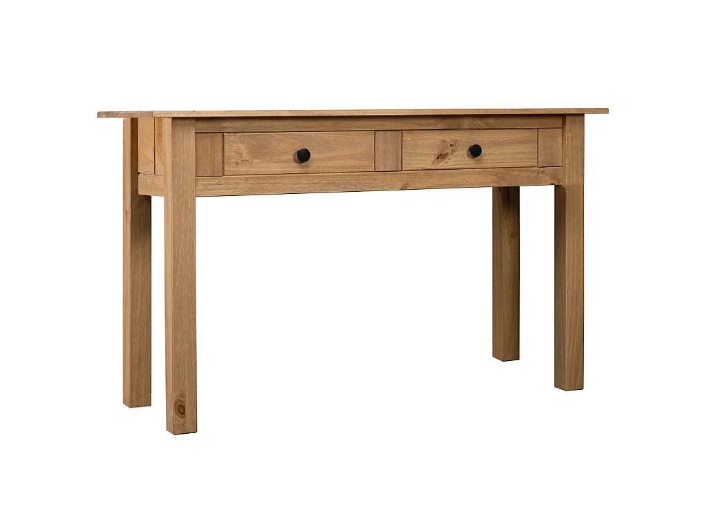 Table console 110x40x72 cm Pin solide Gamme Panama