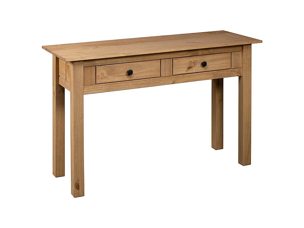 Table console 110x40x72 cm Pin solide Gamme Panama