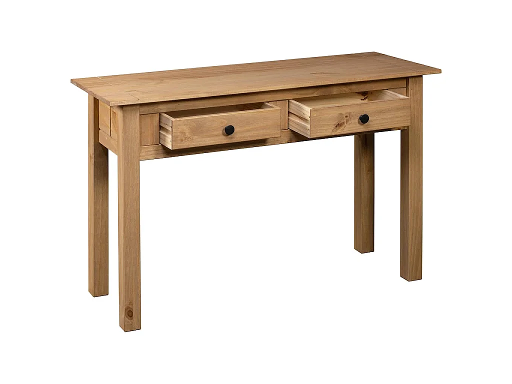 Table console 110x40x72 cm Pin solide Gamme Panama