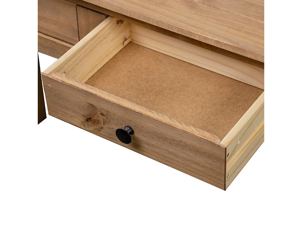 Table console 110x40x72 cm Pin solide Gamme Panama