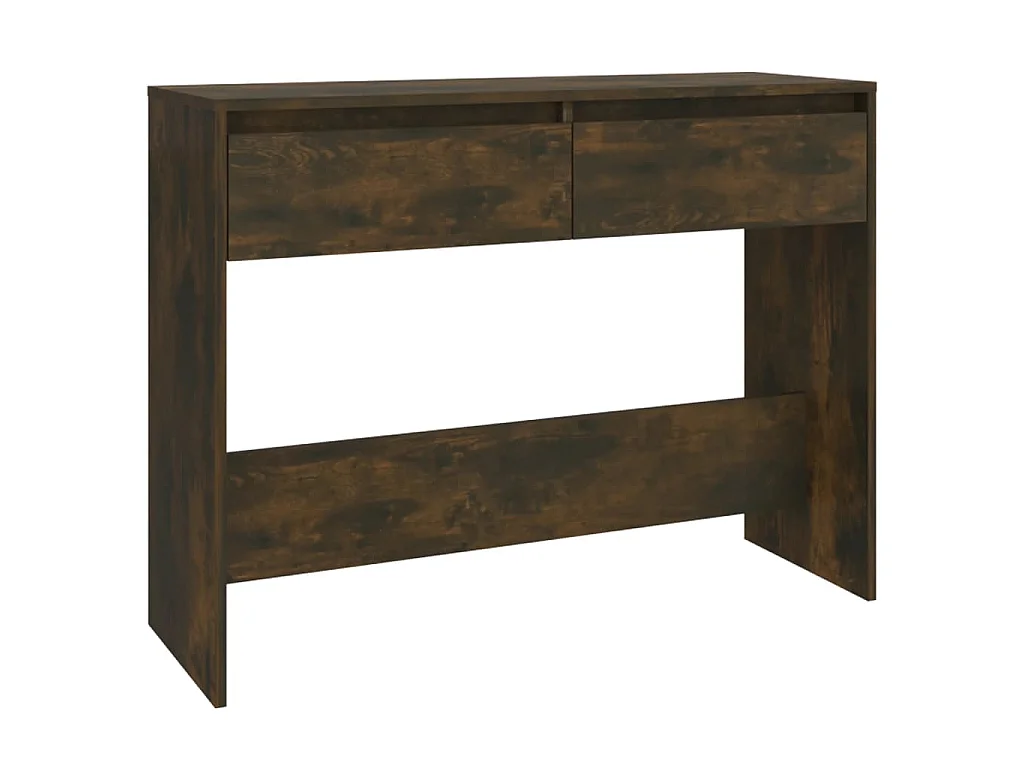 Konsolentisch Räuchereiche 100x35x76,5 cm Holzwerkstoff