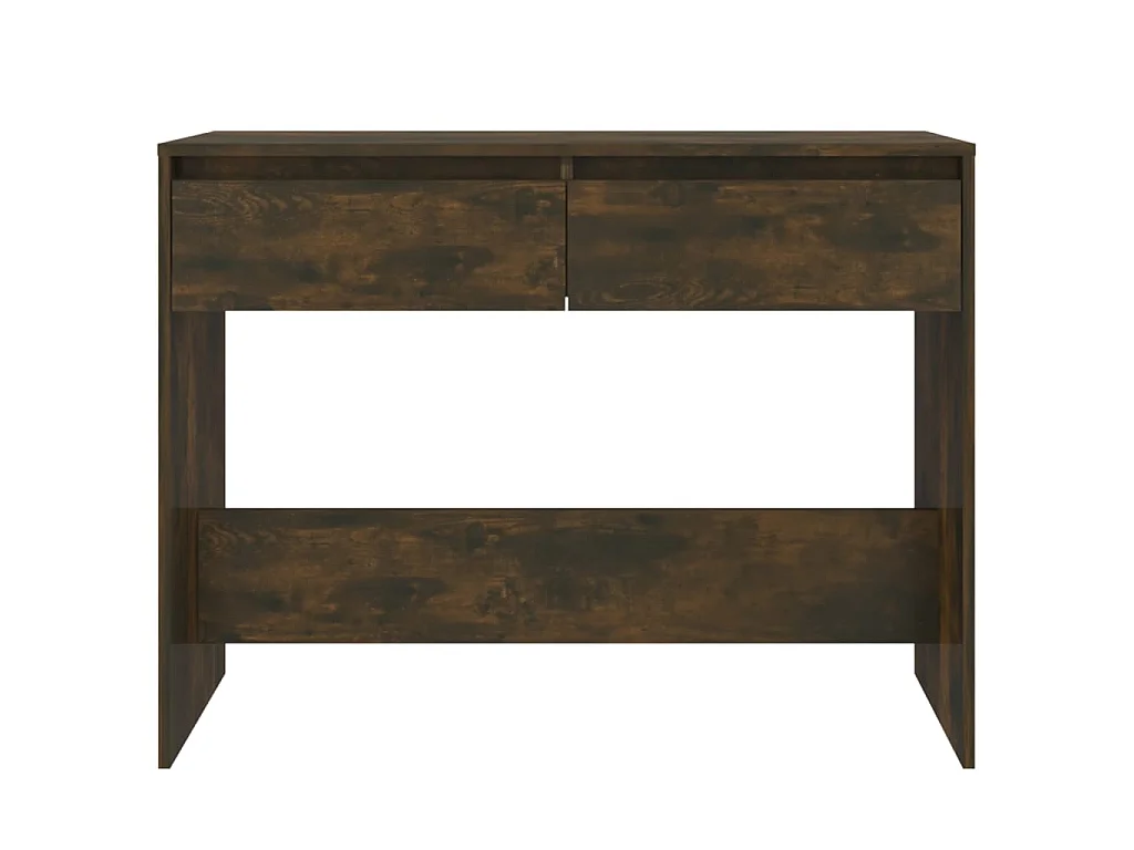 Konsolentisch Räuchereiche 100x35x76,5 cm Holzwerkstoff