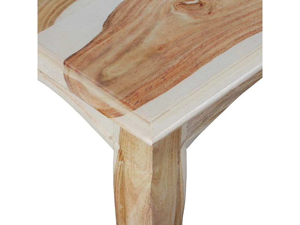 Table console et 3 tiroirs Bois massif 110x40x76 cm