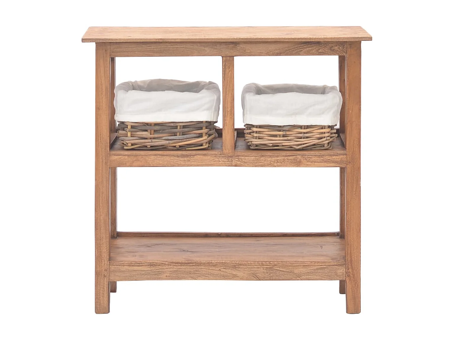 Wandtafel 69x28x70 cm massief mahoniehout