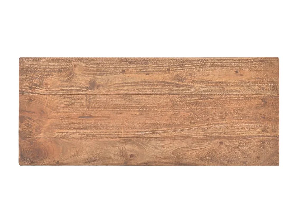 Wandtafel 69x28x70 cm massief mahoniehout