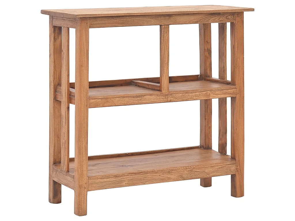 Table console bois d'acajou massif 69x28x70 cm
