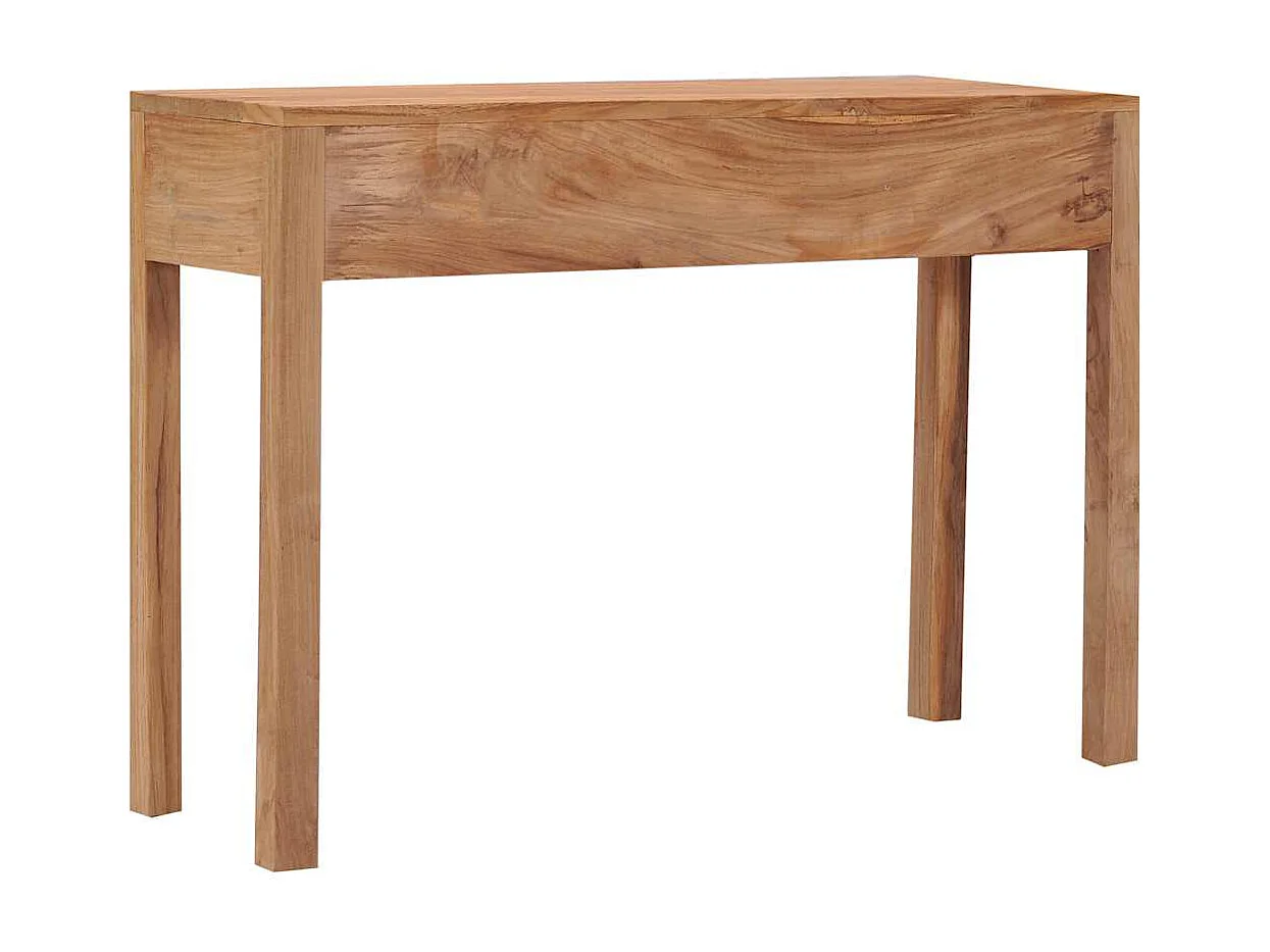 Table console 110x35x75 cm bois de teck solide