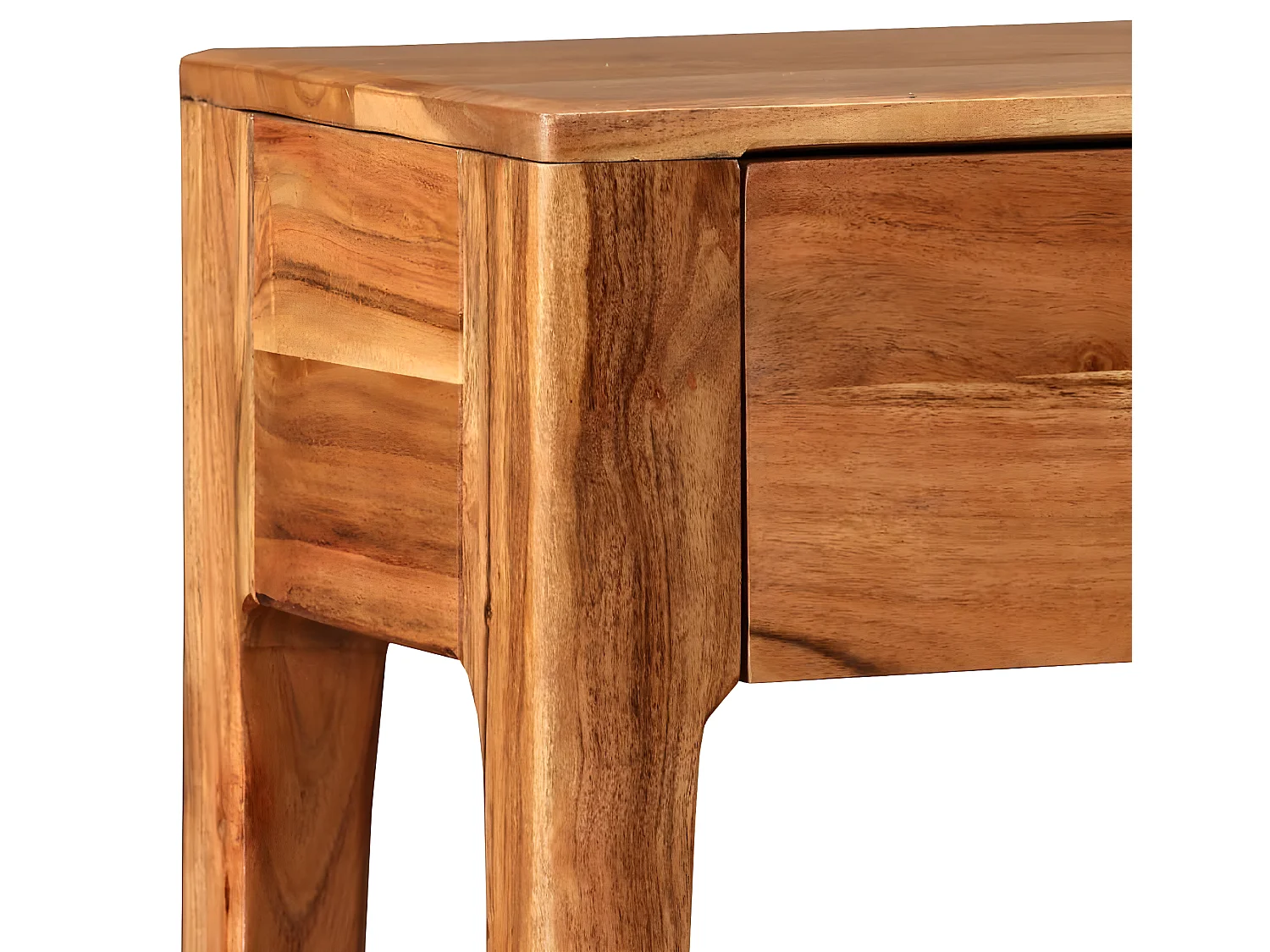 Table console Bois massif 118 x 30 x 80 cm