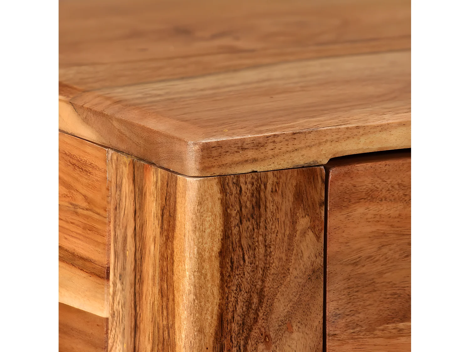 Table console Bois massif 118 x 30 x 80 cm