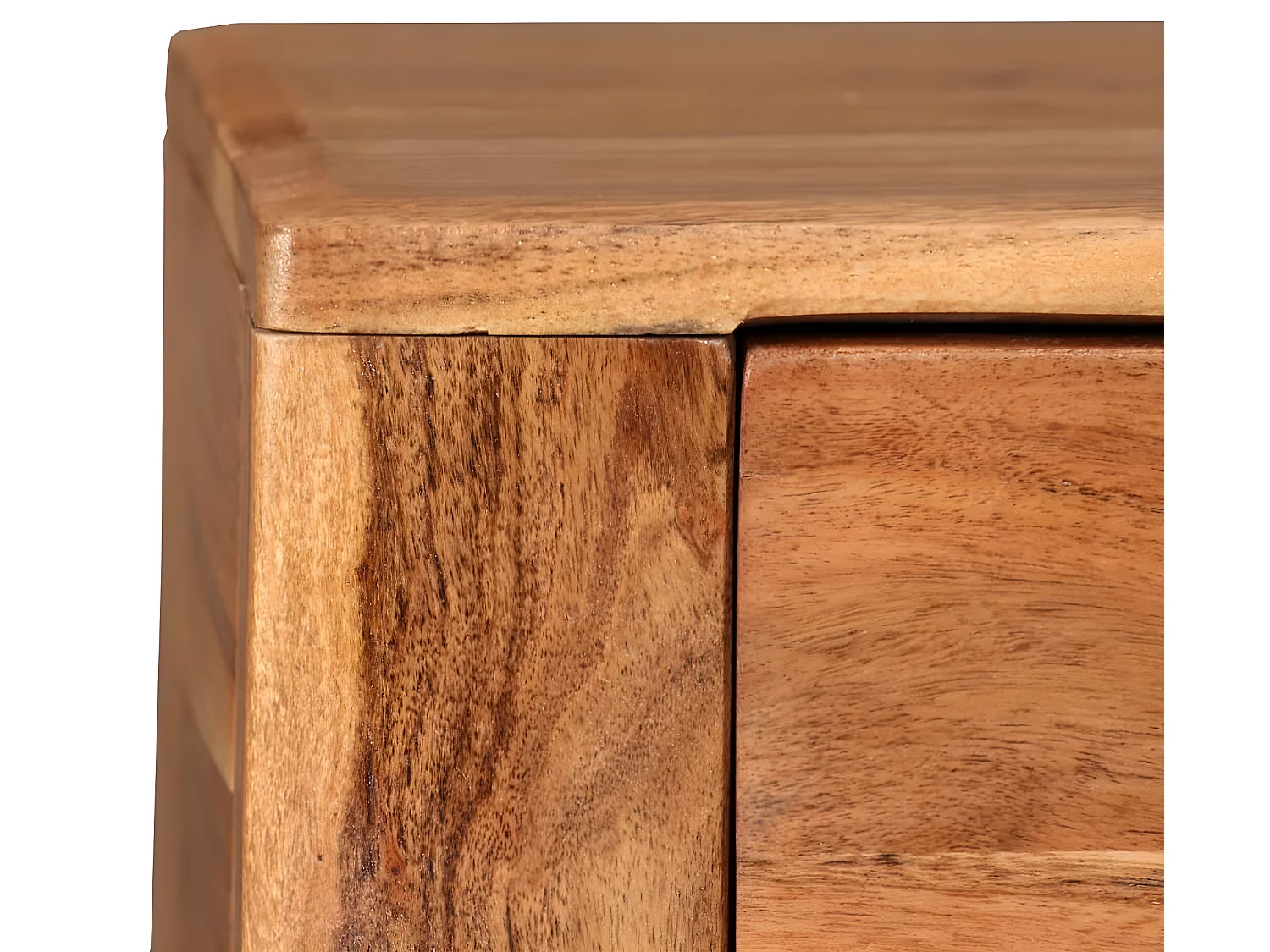 Table console Bois massif 118 x 30 x 80 cm