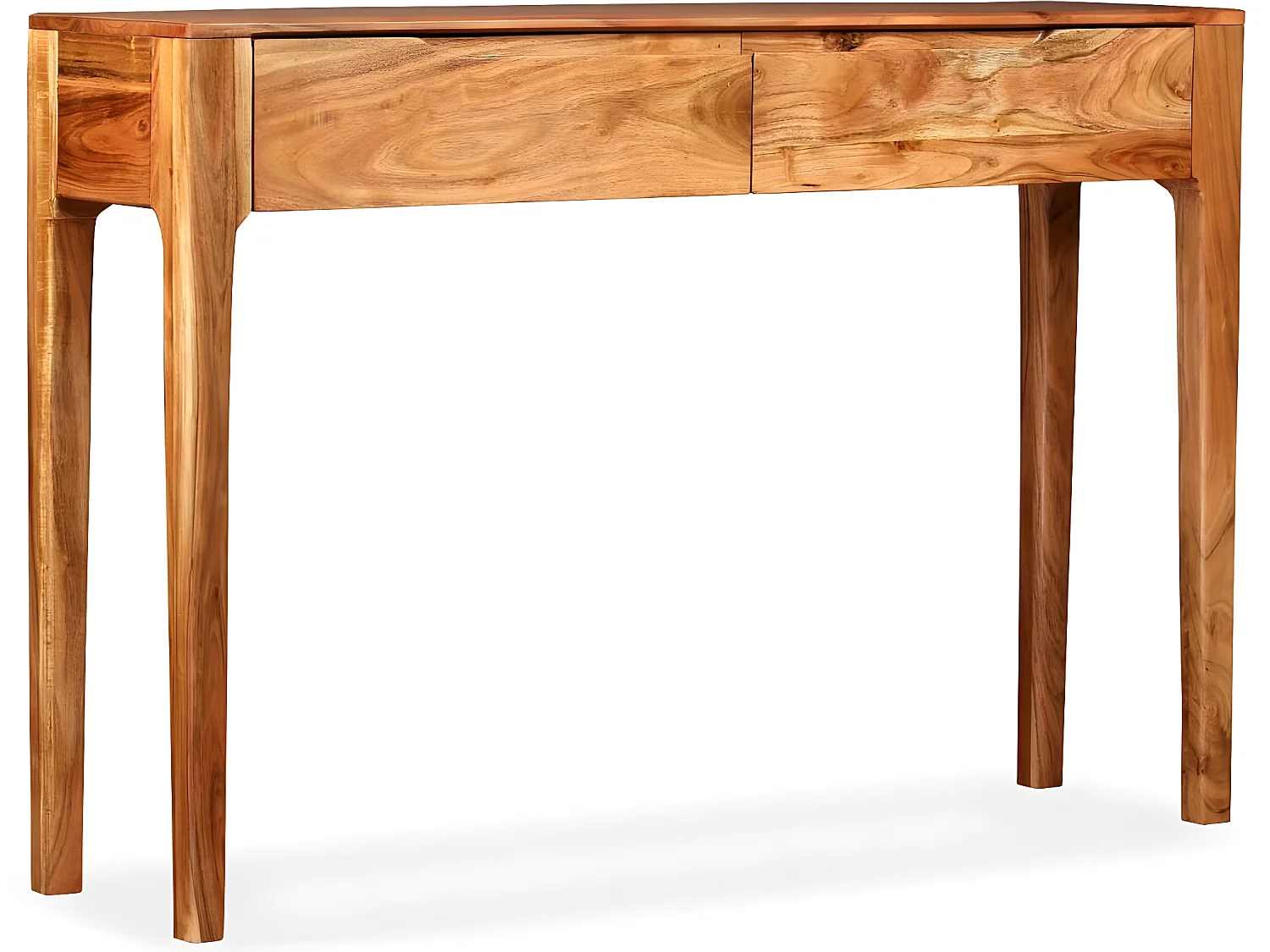 Table console Bois massif 118 x 30 x 80 cm