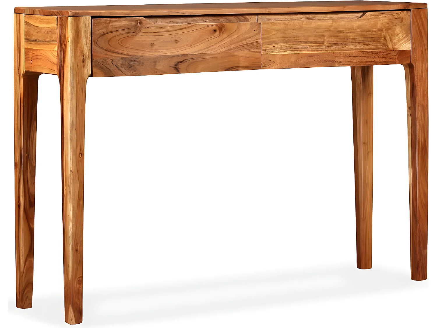 Table console Bois massif 118 x 30 x 80 cm