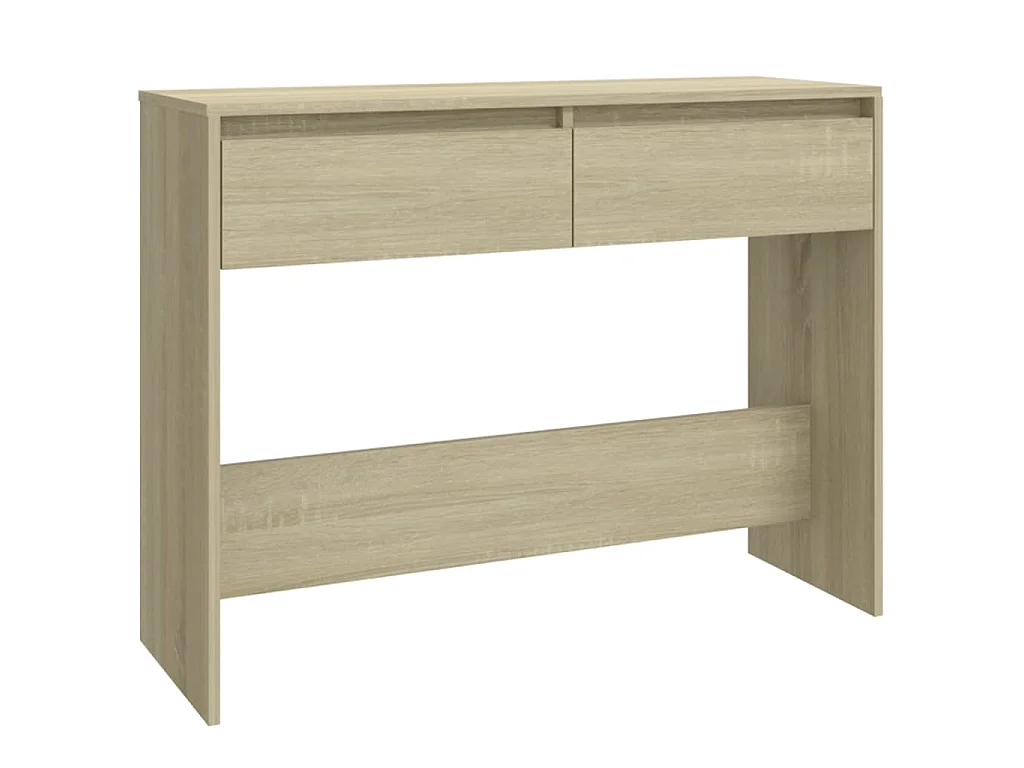Konsolentisch Sonoma-Eiche 100x35x76,5 cm Holzwerkstoff