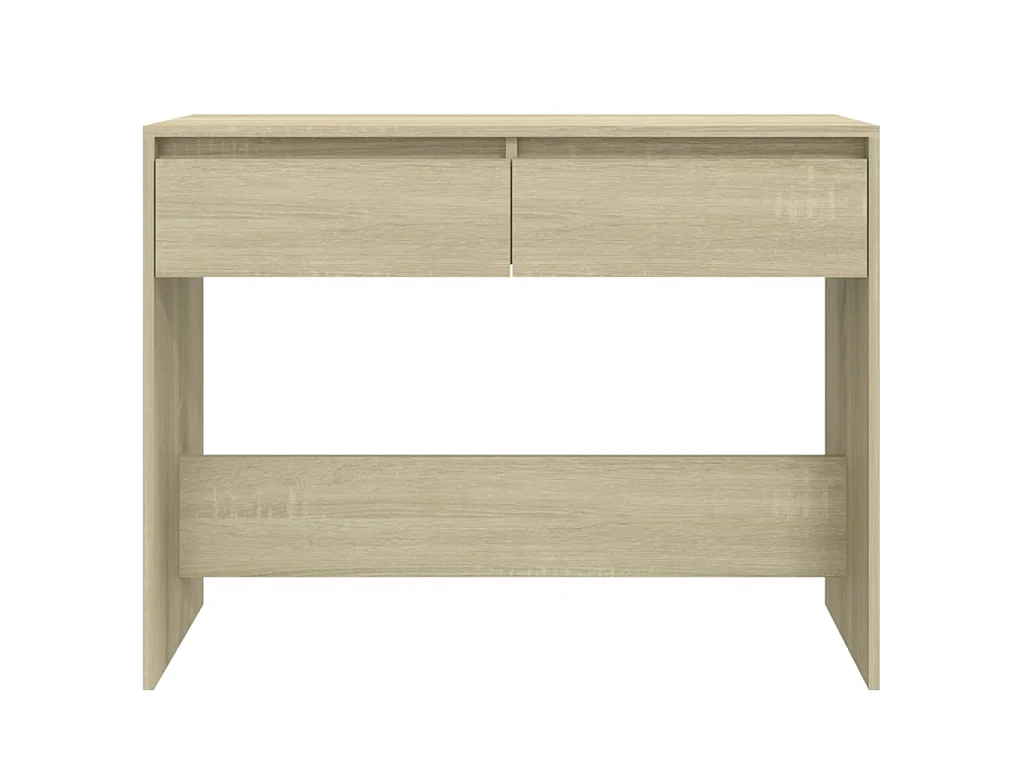 Konsolentisch Sonoma-Eiche 100x35x76,5 cm Holzwerkstoff