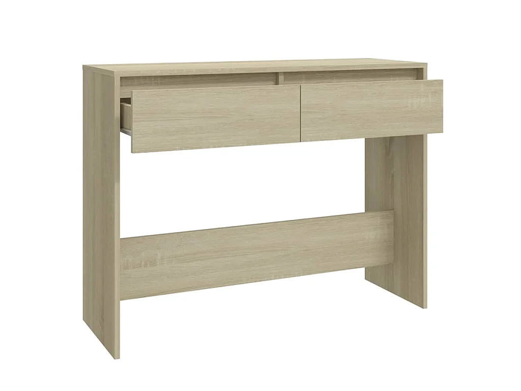 Konsolentisch Sonoma-Eiche 100x35x76,5 cm Holzwerkstoff