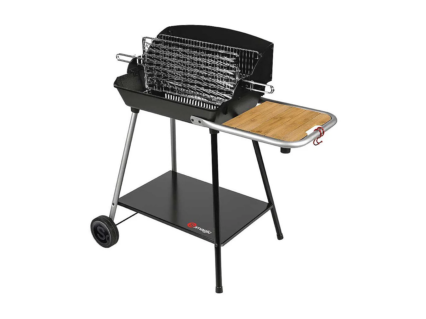 Barbecue charbon vertical horizontal Excel Gril Duo - Somagic
