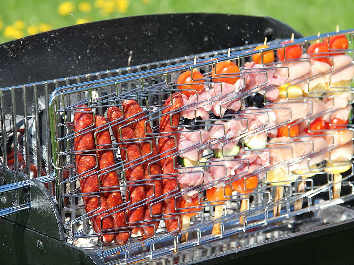 Barbecue charbon vertical horizontal Excel Gril Duo - Somagic