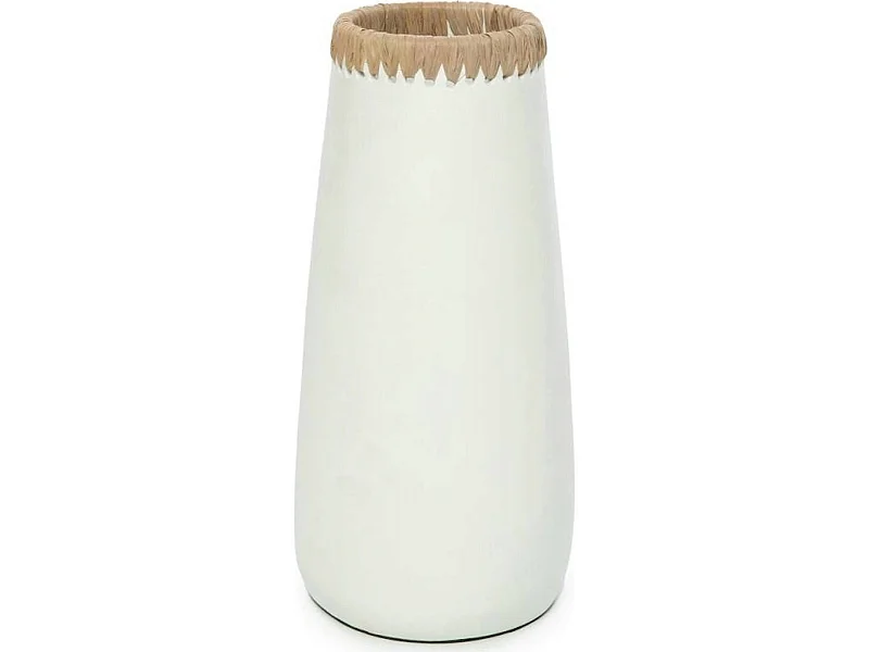 Vase Sneaky Bazar Bizar en raphia élégant
