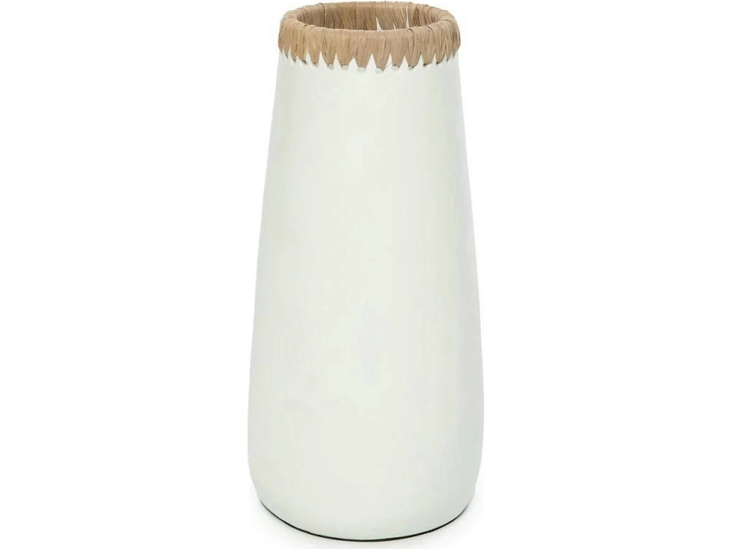 Vase Sneaky Bazar Bizar en raphia élégant