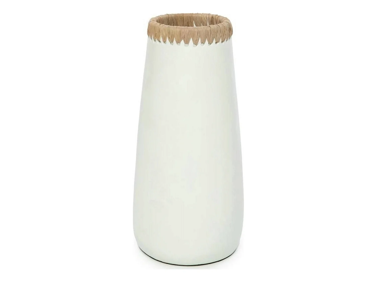Vase Sneaky Bazar Bizar en raphia élégant