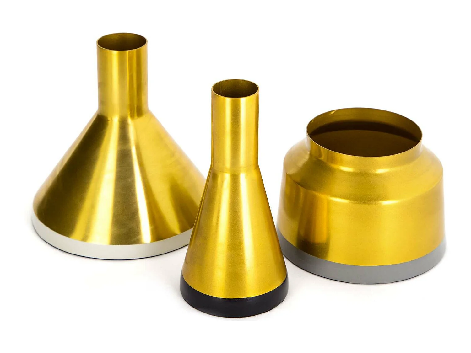 Vases déco culture (lot de 3)