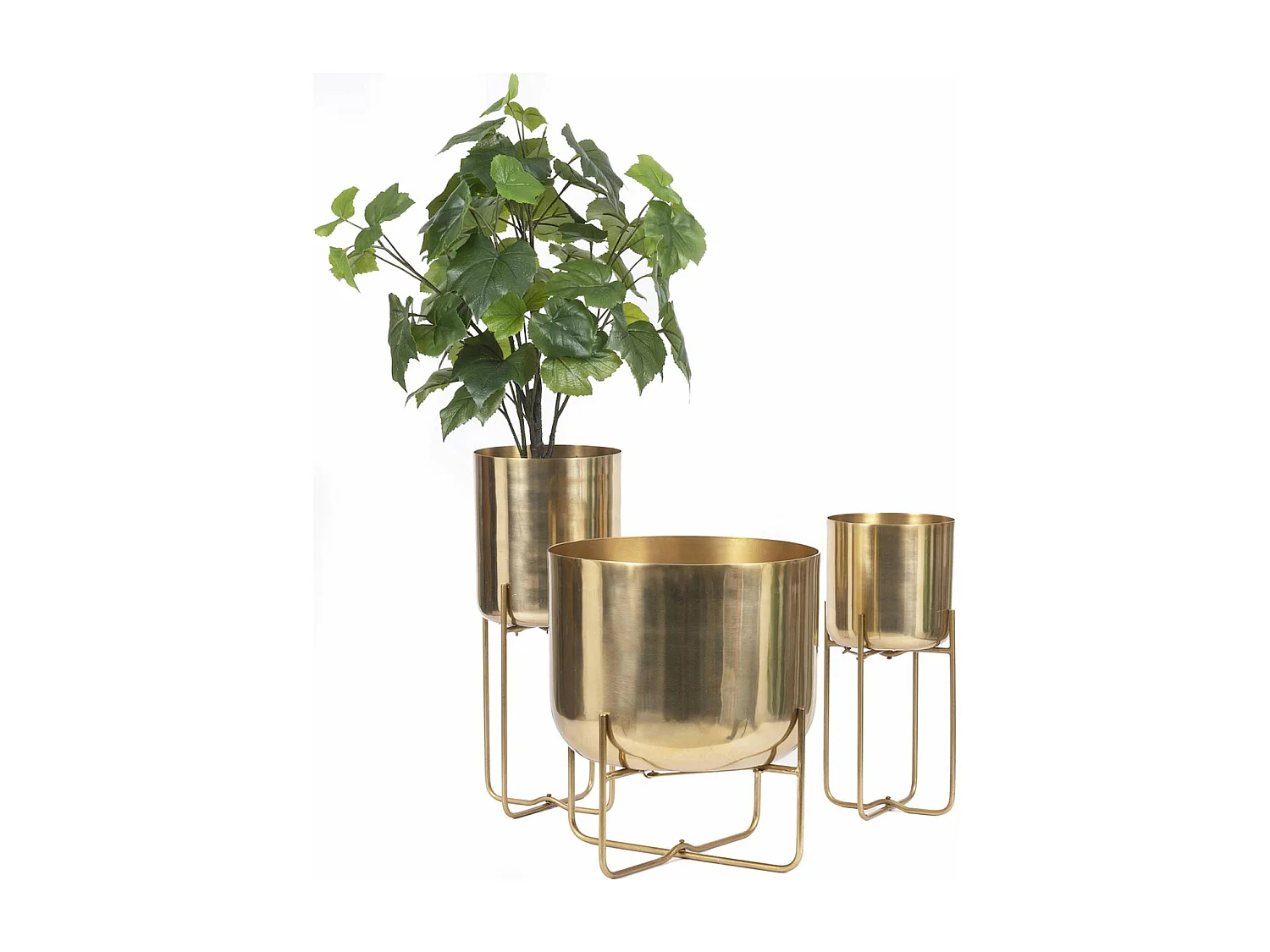 Jardinière Laiton Élégante Bazar Bizar