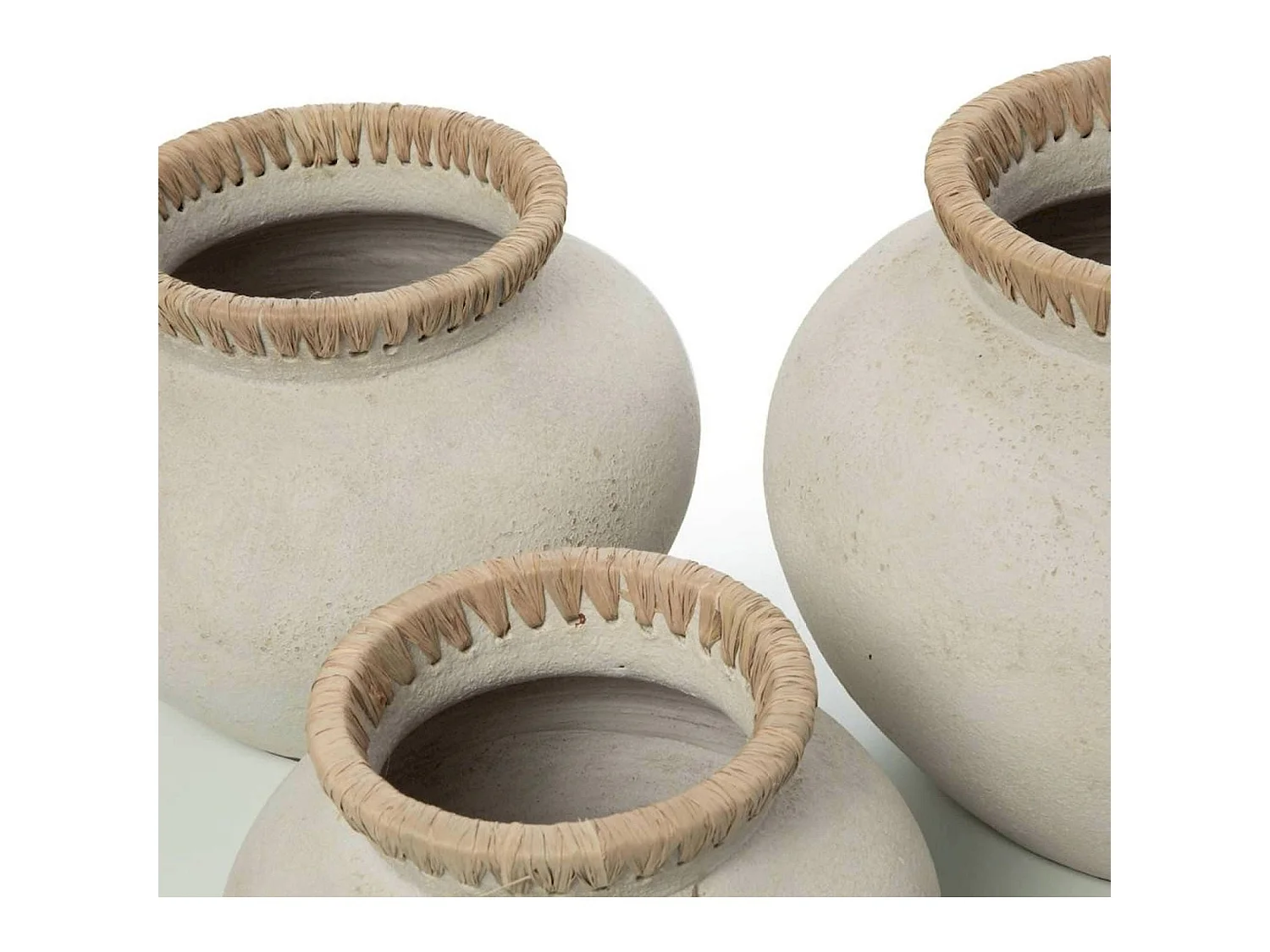 Vase Styly élégance raphia Bazar Bizar