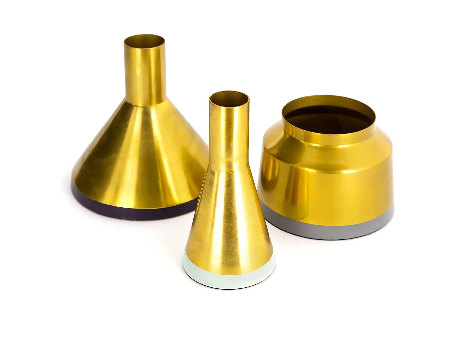 Vases déco culture (lot de 3)