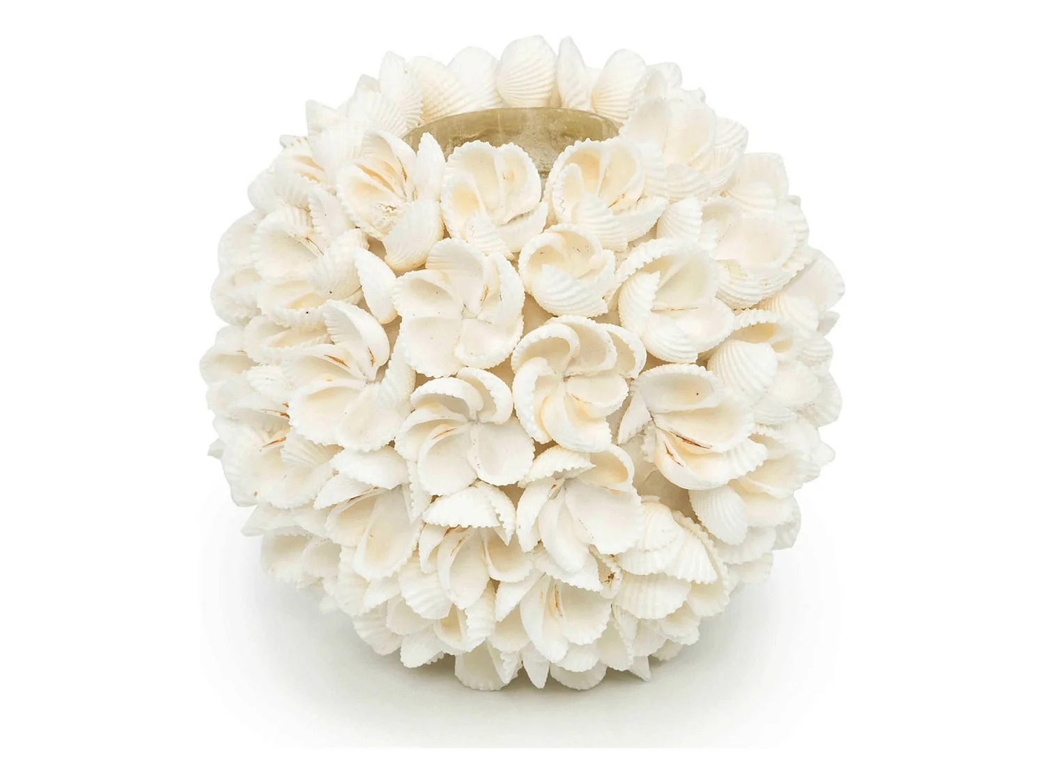 Fleur de coquillage Bougeoir Bazar Bizar