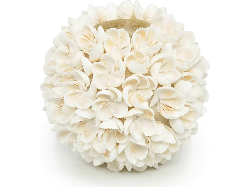 Fleur de coquillage Bougeoir Bazar Bizar
