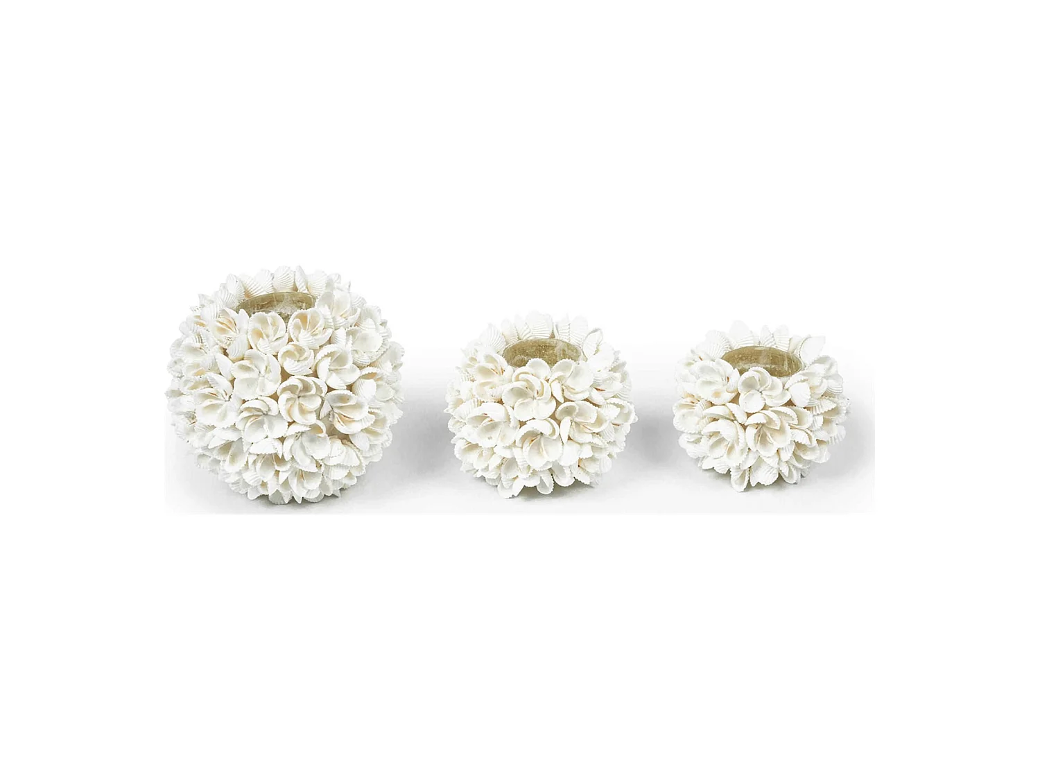 Photophore Flower Power Bazar Bizar en Coquille