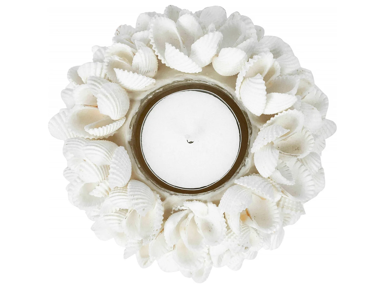 Photophore Flower Power Bazar Bizar en Coquille