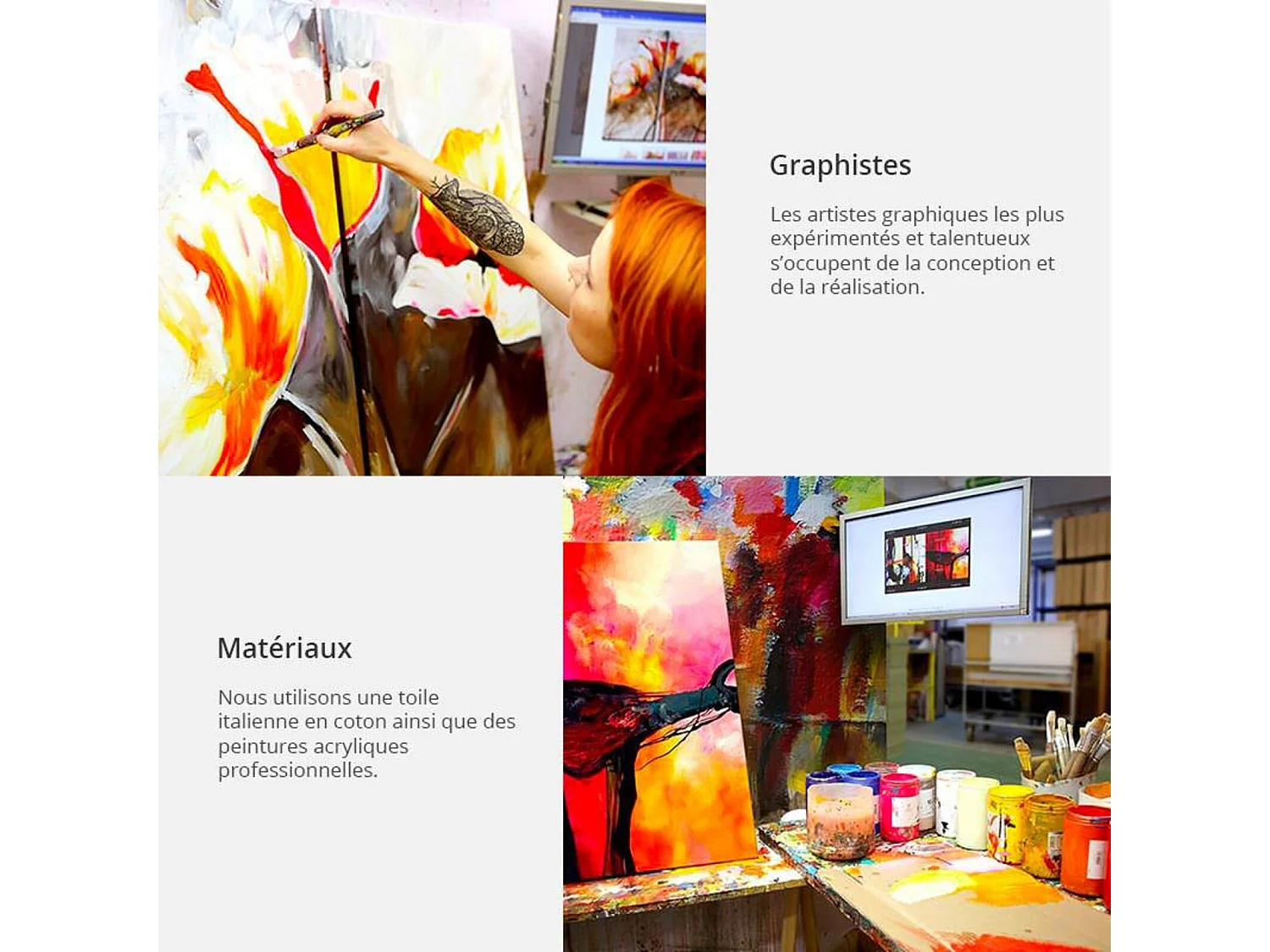 Tableau peint la création d'adam : fragment de peinture