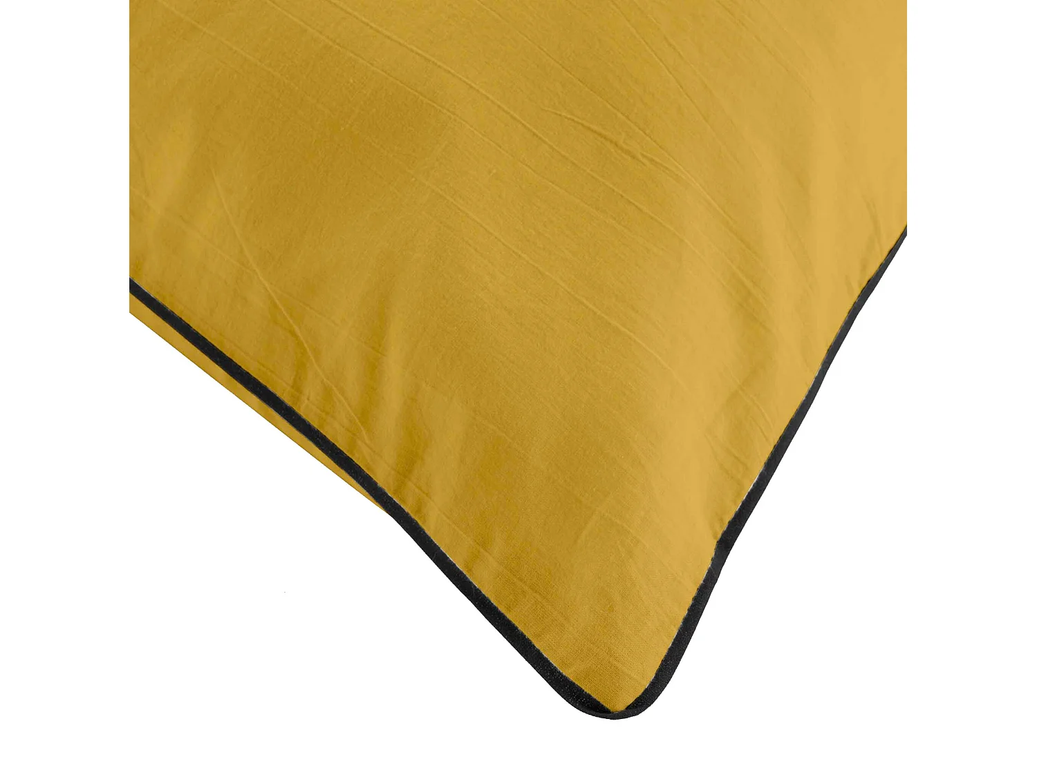 Parure de Lit 3 Pièces "Linette" 240x220cm Jaune