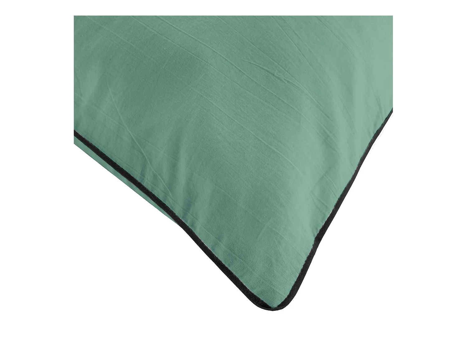 Parure de Lit 3 Pièces "Linette" 240x220cm Sauge