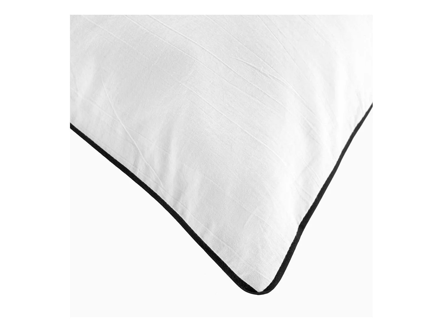 Parure de Lit 3 Pièces "Linette" 240x220cm Blanc