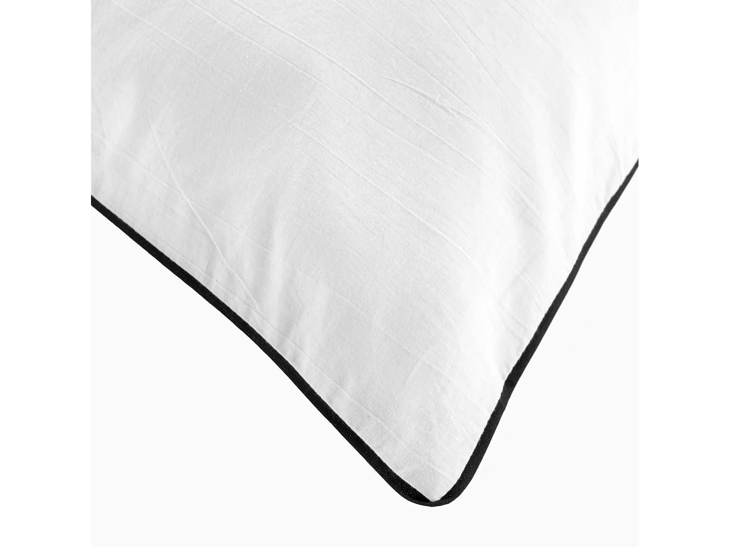 Parure de Lit 3 Pièces "Linette" 240x220cm Blanc