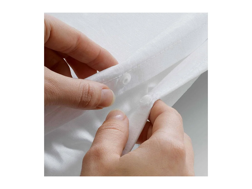 Parure de Lit 2 Pièces "Alianor" 140x200cm Bleu