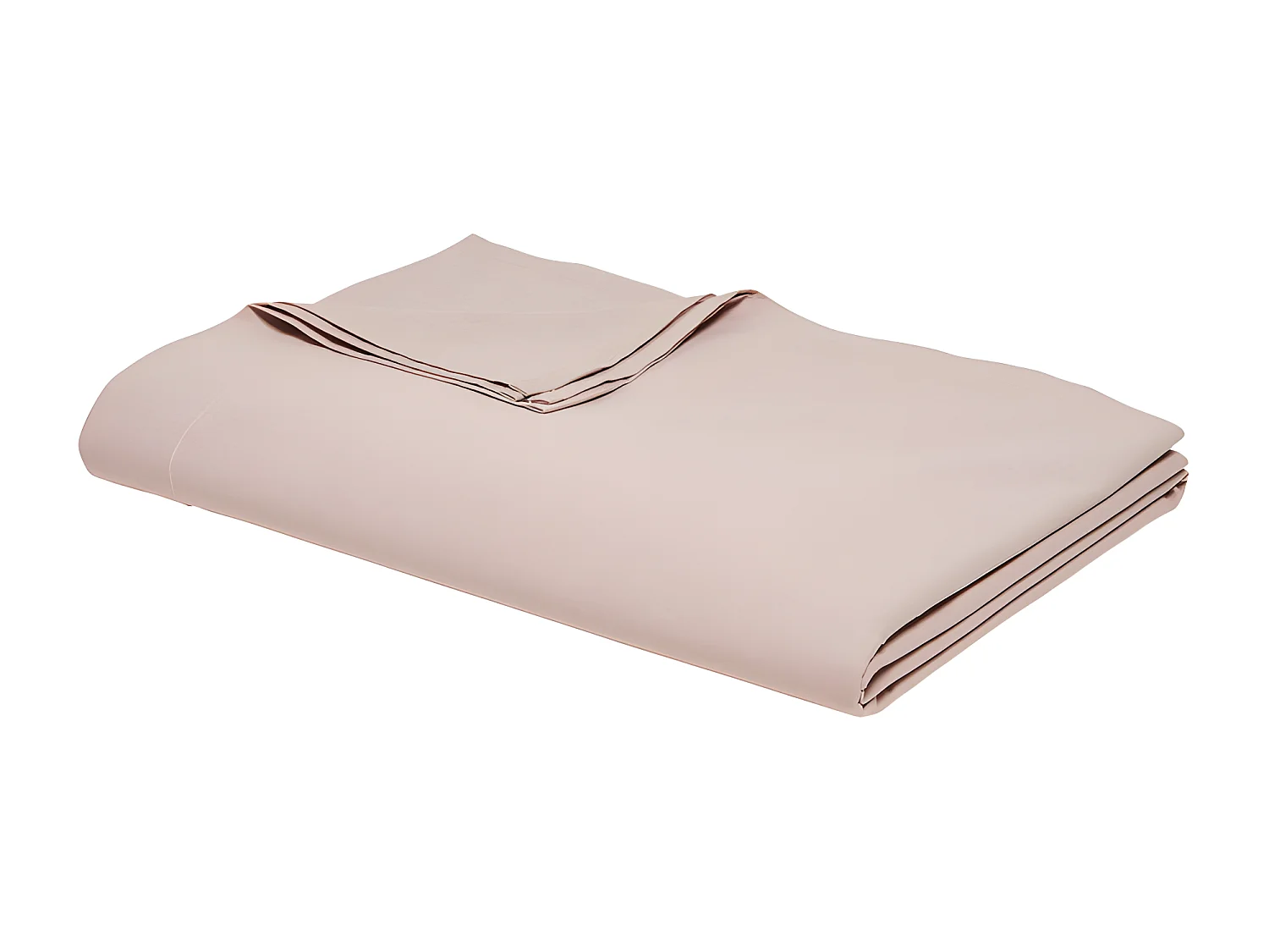 Sábana encimera 100% algodón calidad 144 hilos, en colores lisos. Rosado 240x270cm