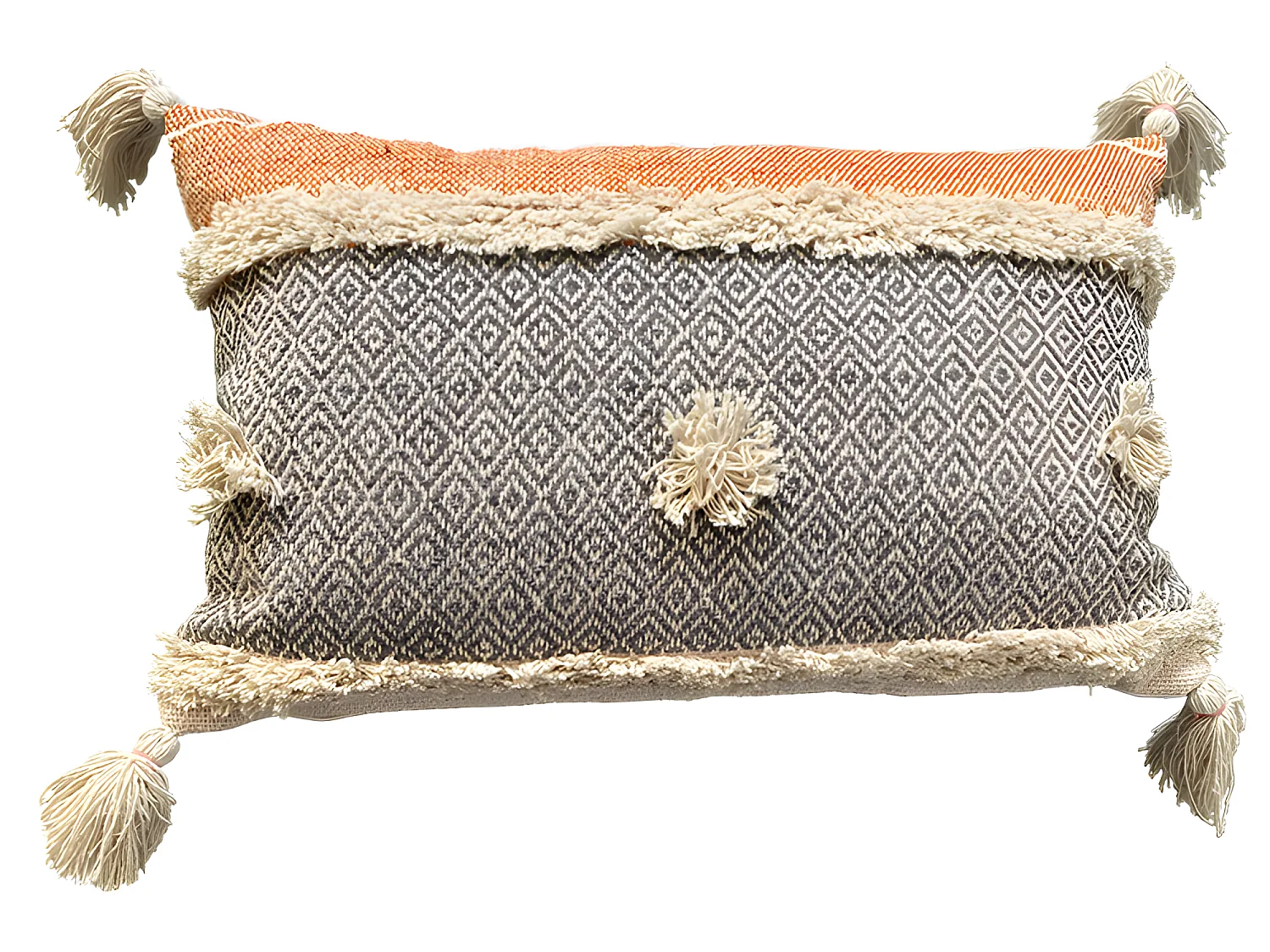 Pima 30x50 Terracotta Katoenen Kussenhoes