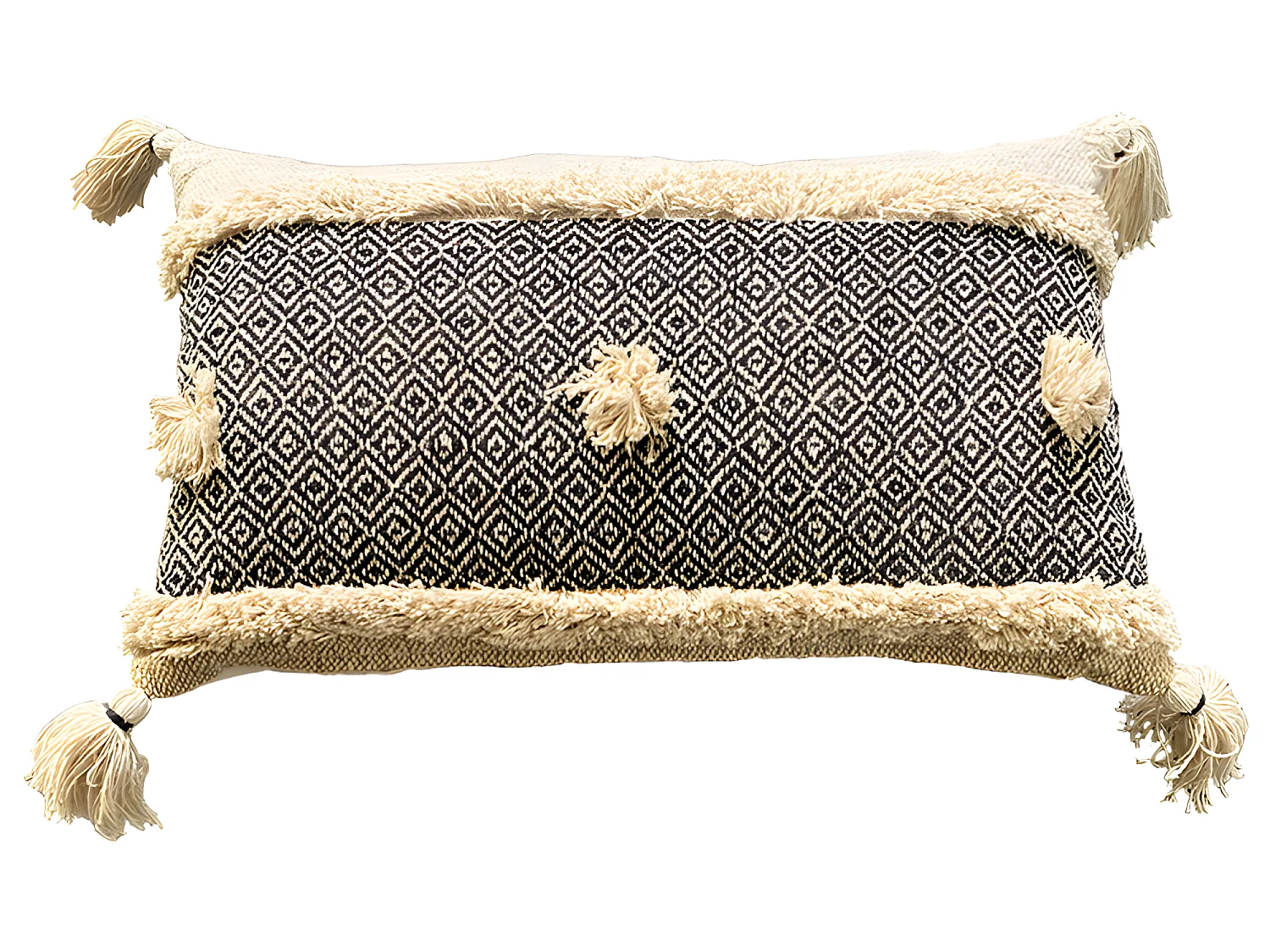 Pima Katoenen Kussenhoes 30x50 Bruin