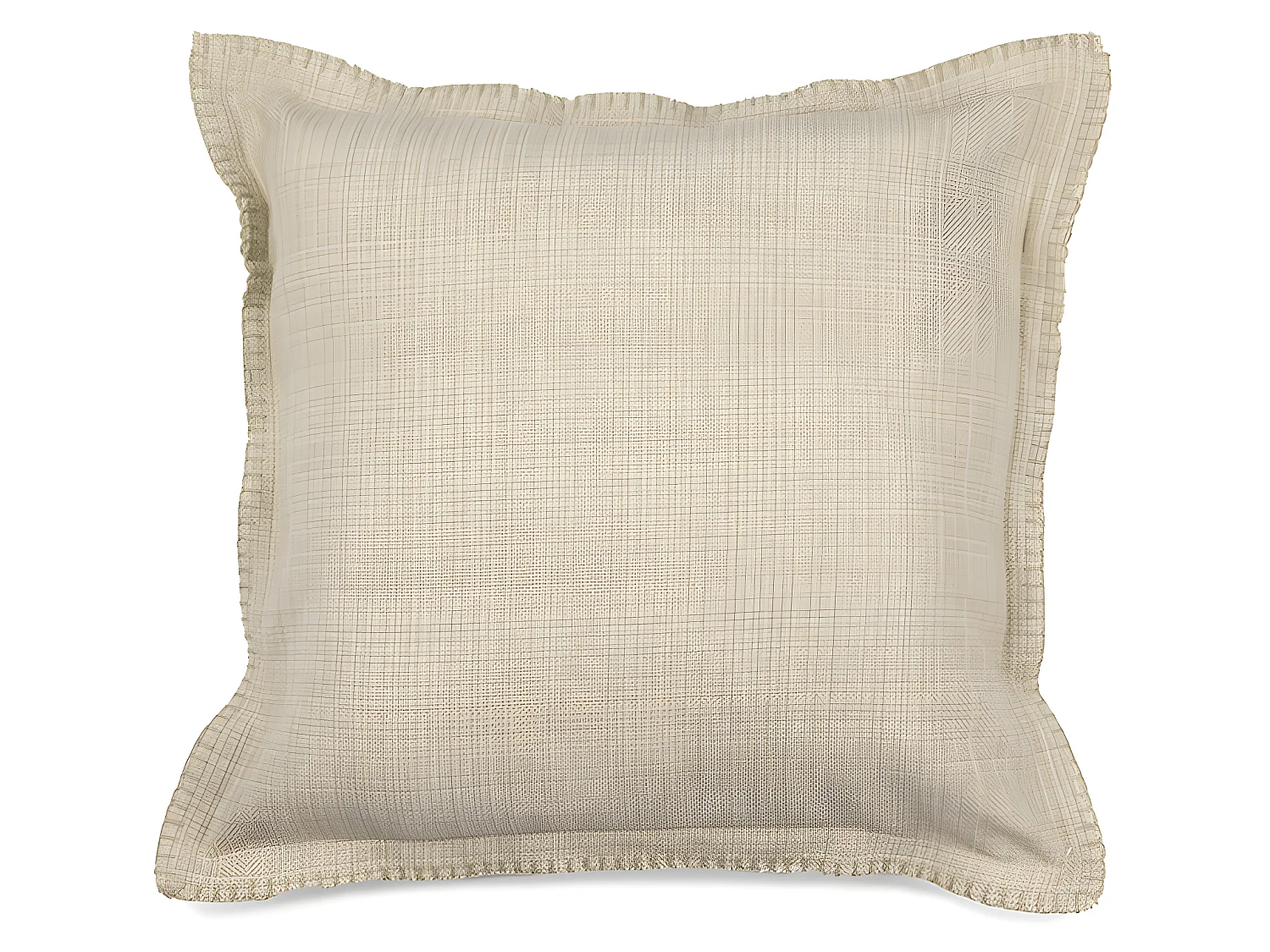 Fodera per cuscino in cotone Lea 45x45 Lino