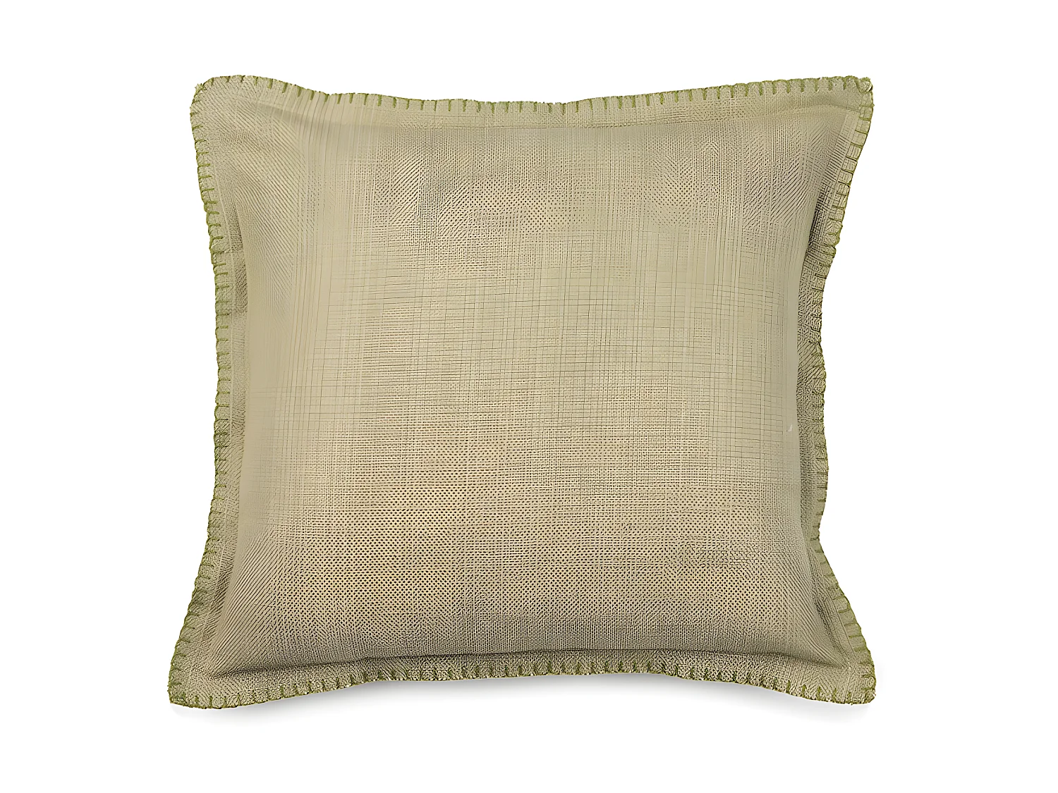 Lea Katoenen Kussenhoes 45x45 Olijfgroen