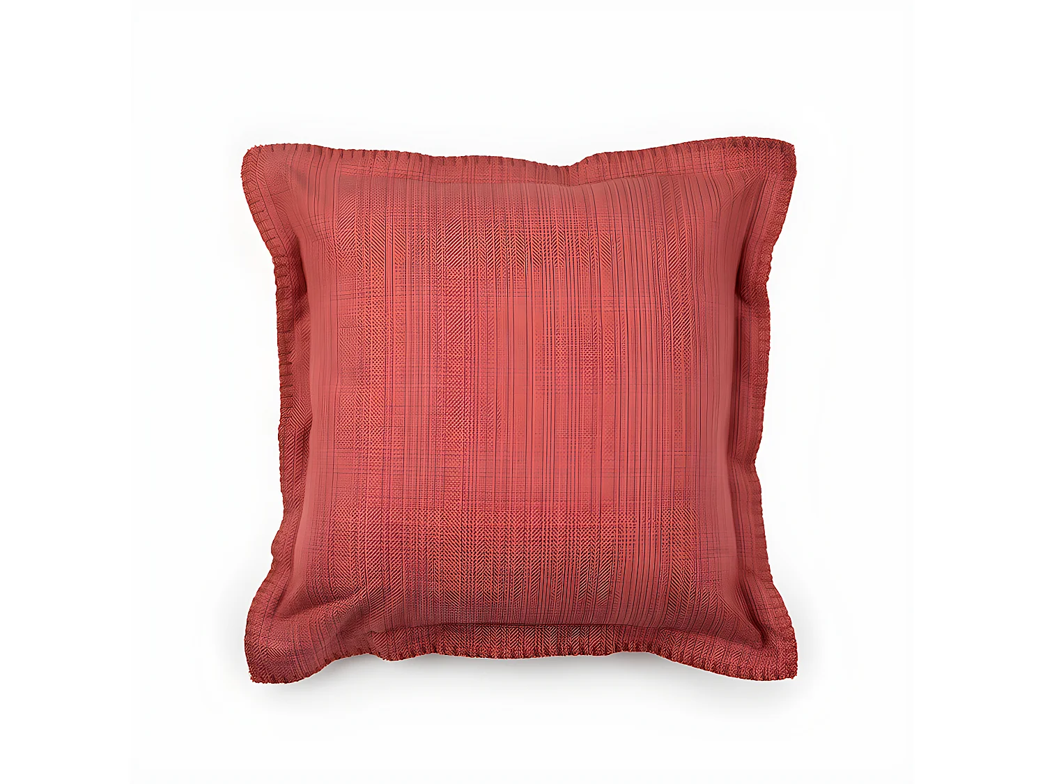Housse de coussin en coton Lea 45x45 Caldera